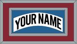 Colorado Nameplate - Home White (1995-1996) - Double Mat 3