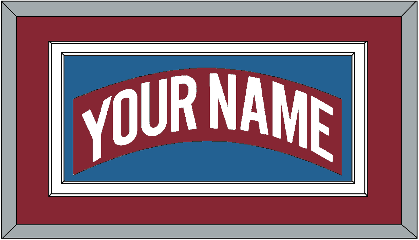 Colorado Nameplate - Road Burgundy (1995-1996) - Signature Tier 2