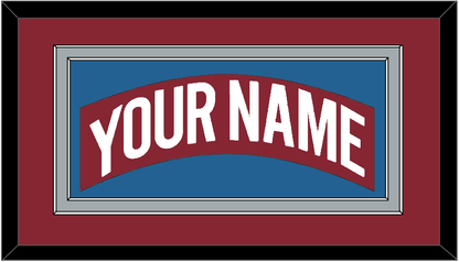 Colorado Nameplate - Road Burgundy (1995-1996) - Signature Tier 3