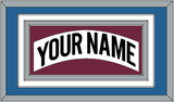 Colorado Nameplate - Home White (1999-2001) - Triple Mat 3