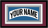 Colorado Nameplate - Home White (1999-2001) - Triple Mat 4