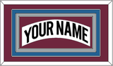 Colorado Nameplate - Home White (1999-2001) - Triple Mat 5