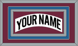 Colorado Nameplate - Home White (1999-2001) - Triple Mat 5