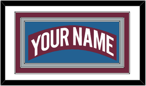 Colorado Nameplate - Road Burgundy (1999-2001) - Triple Mat 1