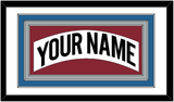 Colorado Nameplate - Home White (1995-1996) - Triple Mat 1