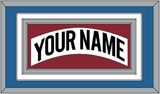 Colorado Nameplate - Home White (1995-1996) - Triple Mat 3