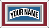 Colorado Nameplate - Home White (1995-1996) - Triple Mat 4