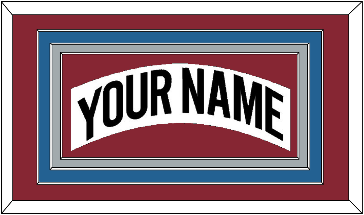 Colorado Nameplate - Home White (1995-1996) - Premier Tier 5