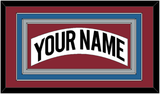 Colorado Nameplate - Home White (1995-1996) - Triple Mat 5