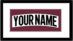 Colorado Nameplate - Road White (2017-2021) - Single Mat 1