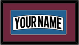 Colorado Nameplate - Road White (2017-2021) - Single Mat 2