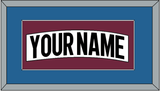 Colorado Nameplate - Road White (2017-2021) - Single Mat 3