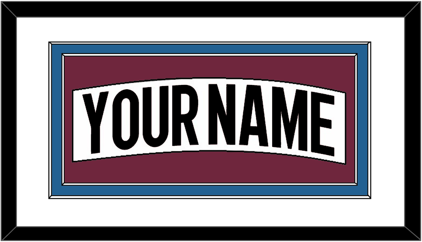 Colorado Nameplate - Road White (2017-2021) - Signature Tier 1
