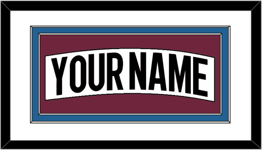 Colorado Nameplate - Road White (2017-2021) - Signature Tier 1