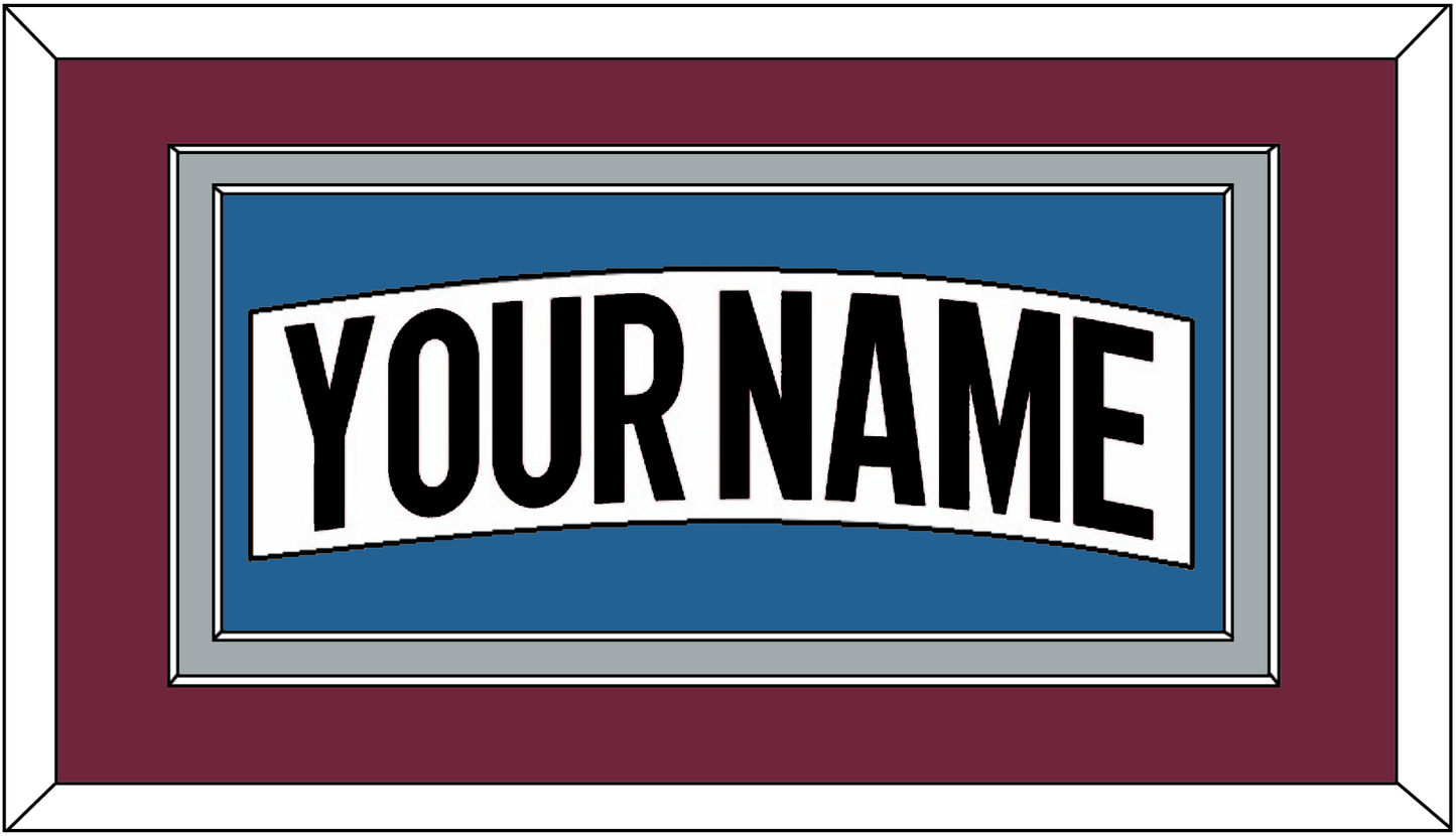 Colorado Nameplate - Road White (2017-2021) - Signature Tier 3