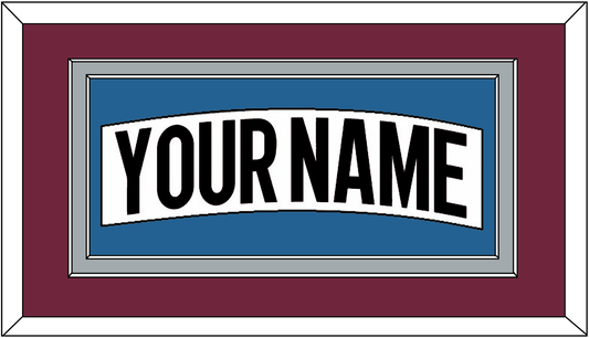 Colorado Nameplate - Road White (2017-2021) - Signature Tier 3