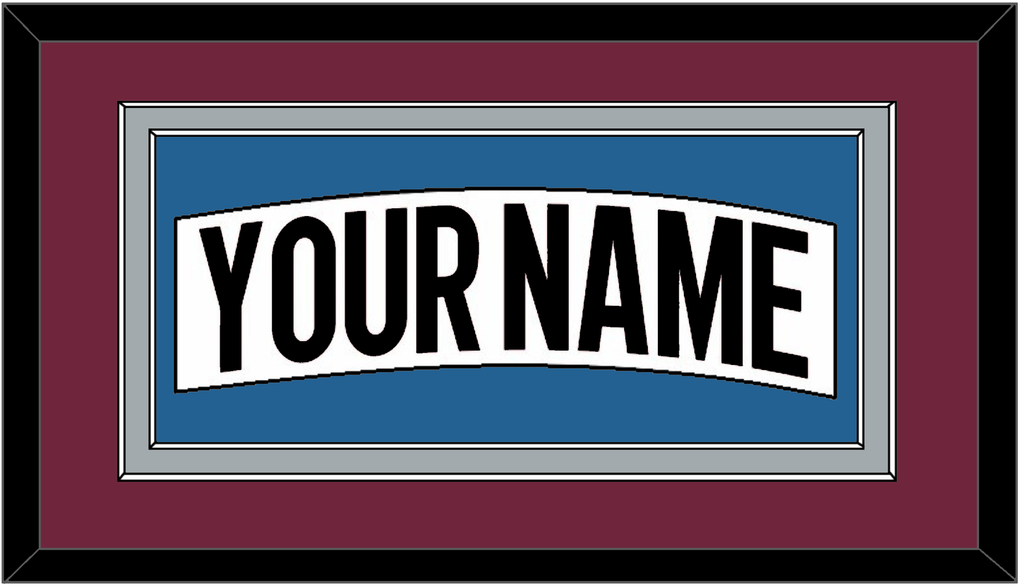 Colorado Nameplate - Road White (2017-2021) - Signature Tier 3