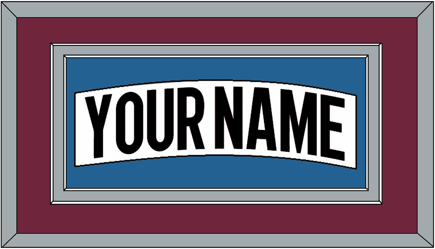 Colorado Nameplate - Road White (2017-2021) - Signature Tier 3