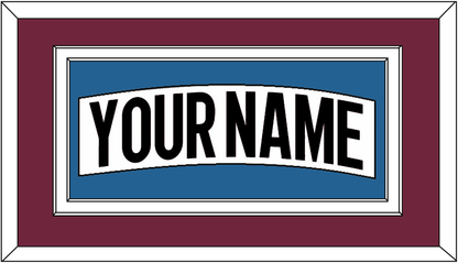 Colorado Nameplate - Road White (2017-2021) - Signature Tier 4