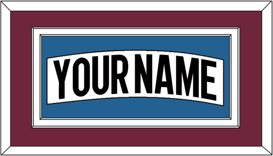 Colorado Nameplate - Road White (2017-2021) - Signature Tier 4