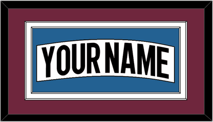 Colorado Nameplate - Road White (2017-2021) - Signature Tier 4