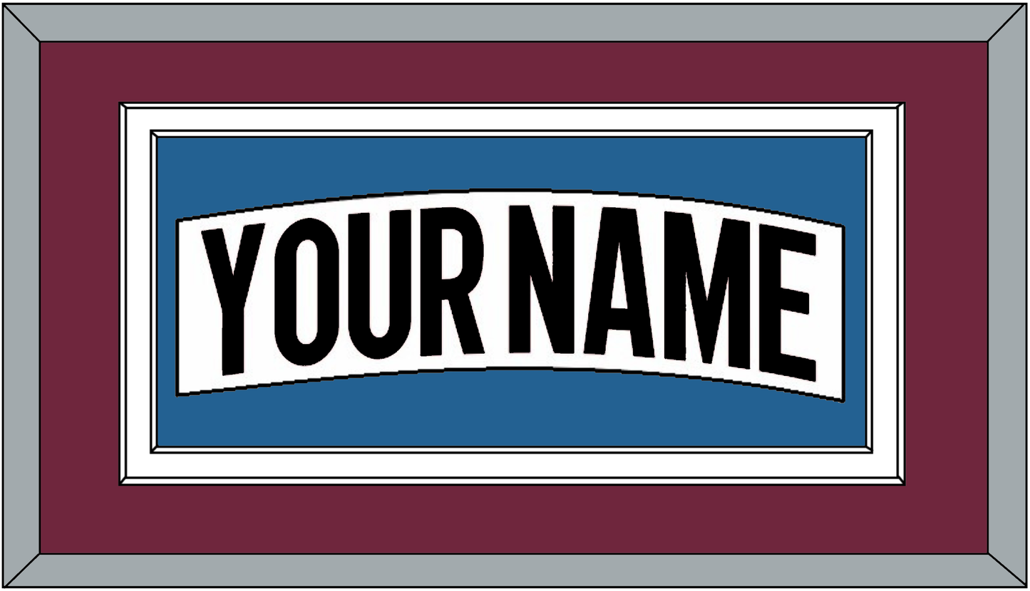 Colorado Nameplate - Road White (2017-2021) - Signature Tier 4