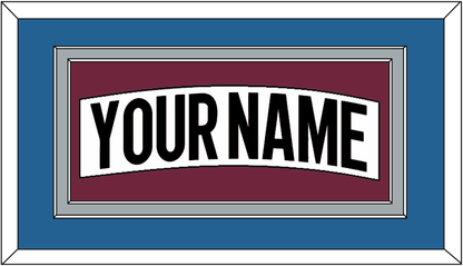 Colorado Nameplate - Road White (2017-2021) - Signature Tier 5