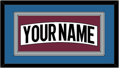 Colorado Nameplate - Road White (2017-2021) - Signature Tier 5