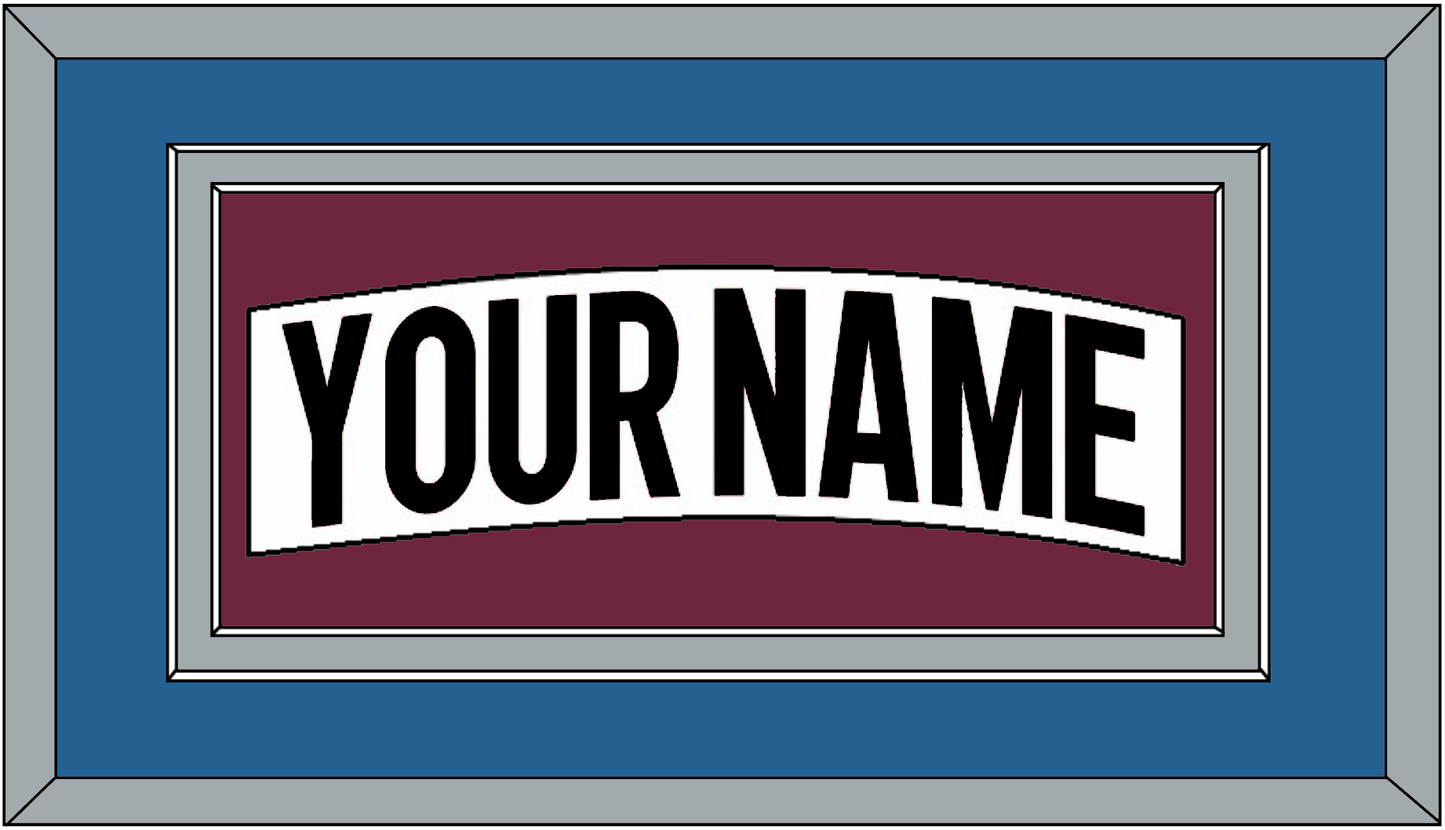 Colorado Nameplate - Road White (2017-2021) - Signature Tier 5