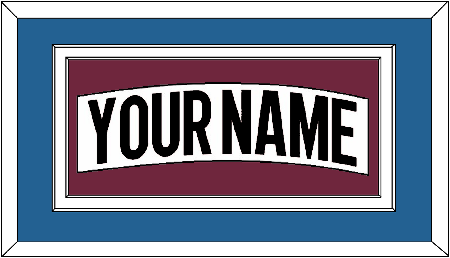 Colorado Nameplate - Road White (2017-2021) - Signature Tier 6
