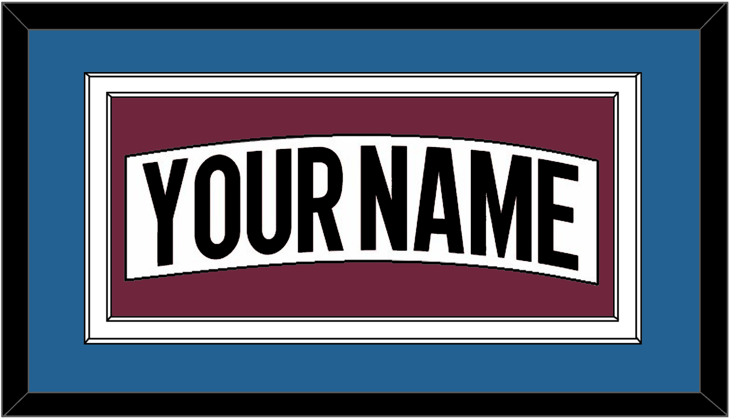 Colorado Nameplate - Road White (2017-2021) - Signature Tier 6