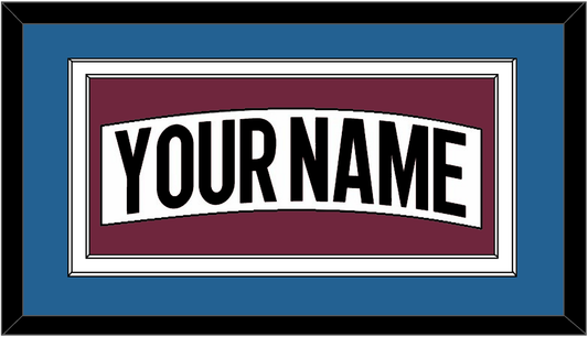 Colorado Nameplate - Road White (2017-2021) - Signature Tier 6