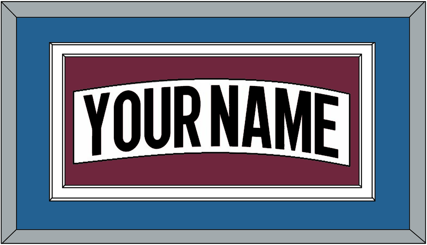 Colorado Nameplate - Road White (2017-2021) - Signature Tier 6