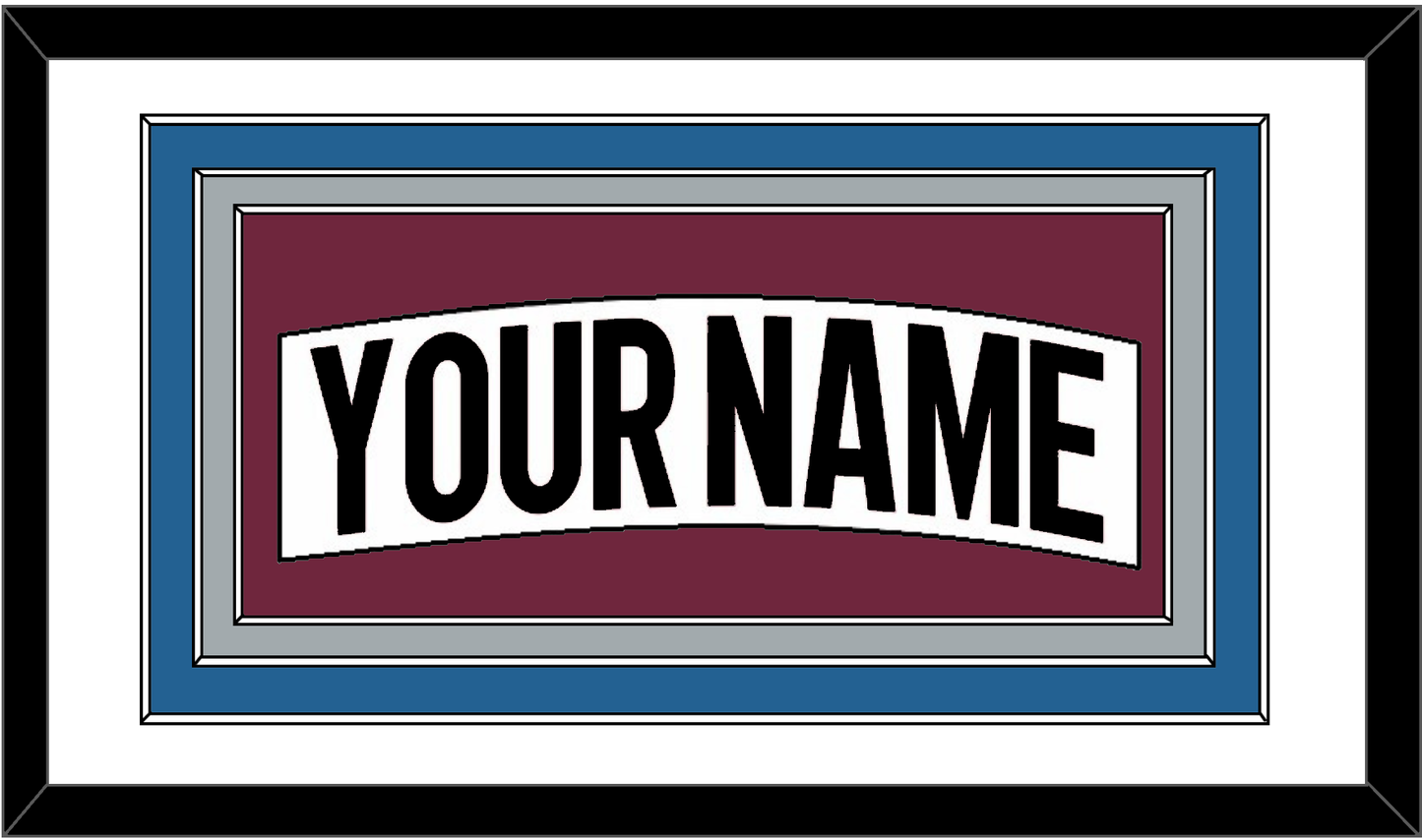 Colorado Nameplate - Road White (2017-2021) - Premier Tier 1