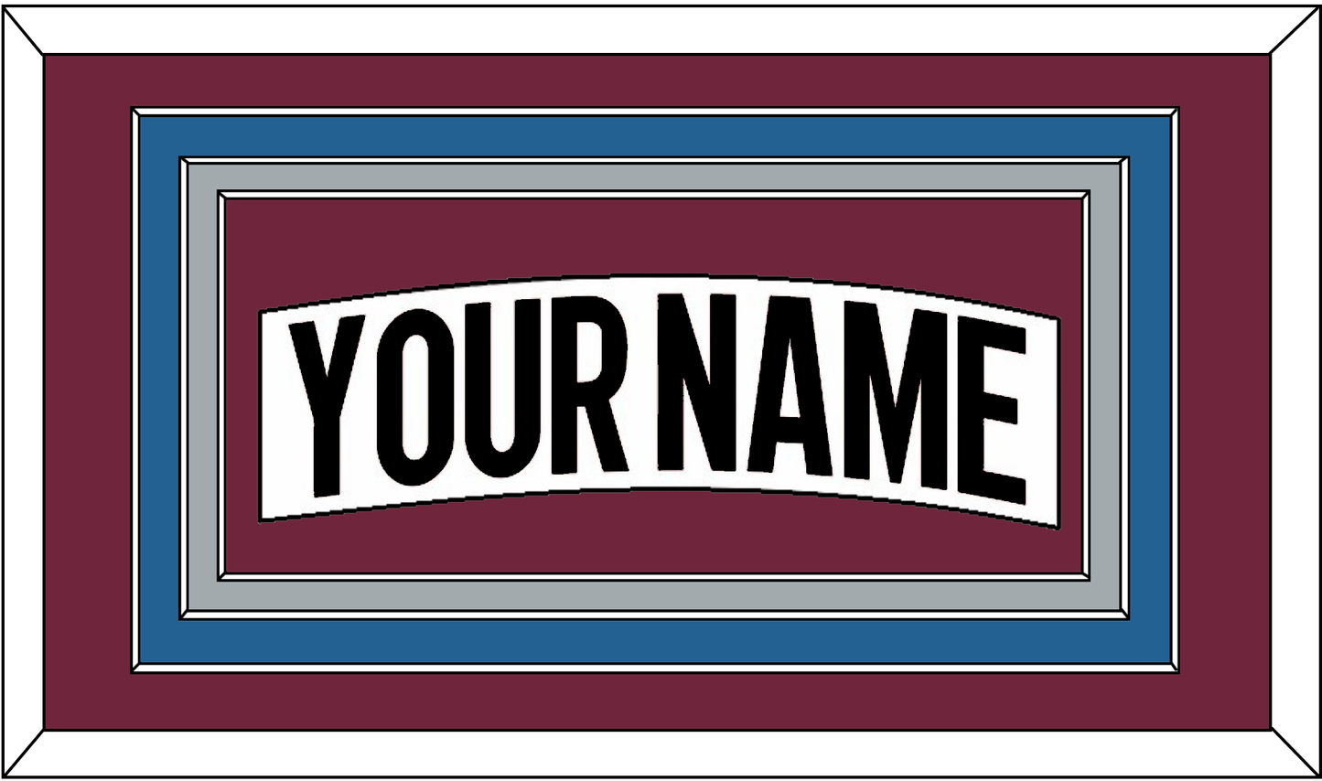 Colorado Nameplate - Road White (2017-2021) - Premier Tier 2