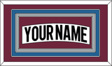 Colorado Nameplate - Road White (2017-2021) - Triple Mat 2