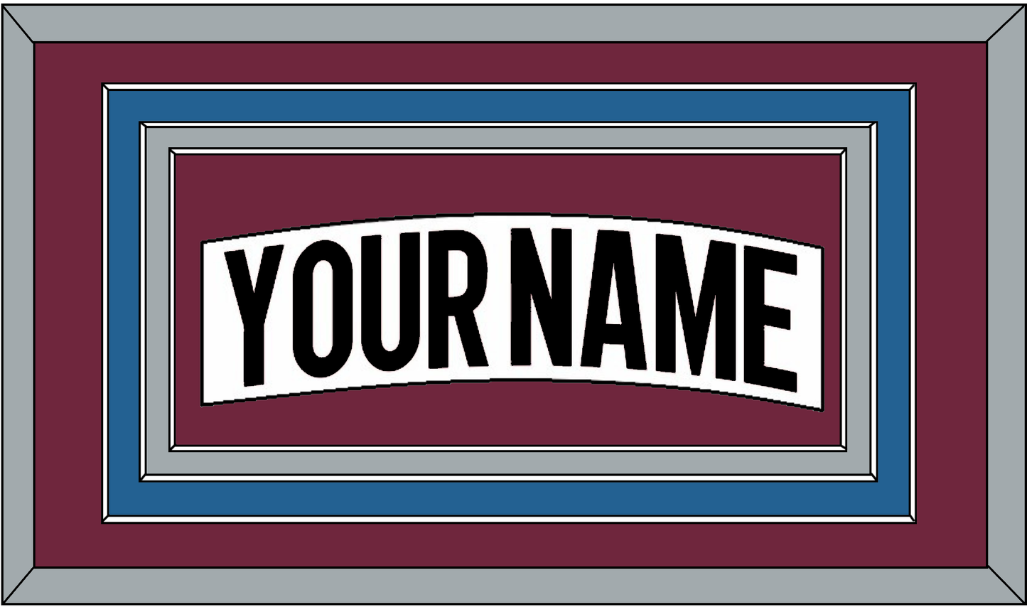Colorado Nameplate - Road White (2017-2021) - Premier Tier 2
