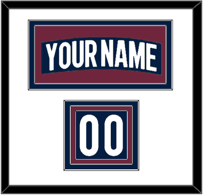 Colorado Nameplate & Number (Shoulder) - Alternate Navy - Premier Tier 1