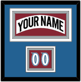 Colorado Nameplate & Number (Shoulder) - Home White (1995-1996) - Triple Mat 3