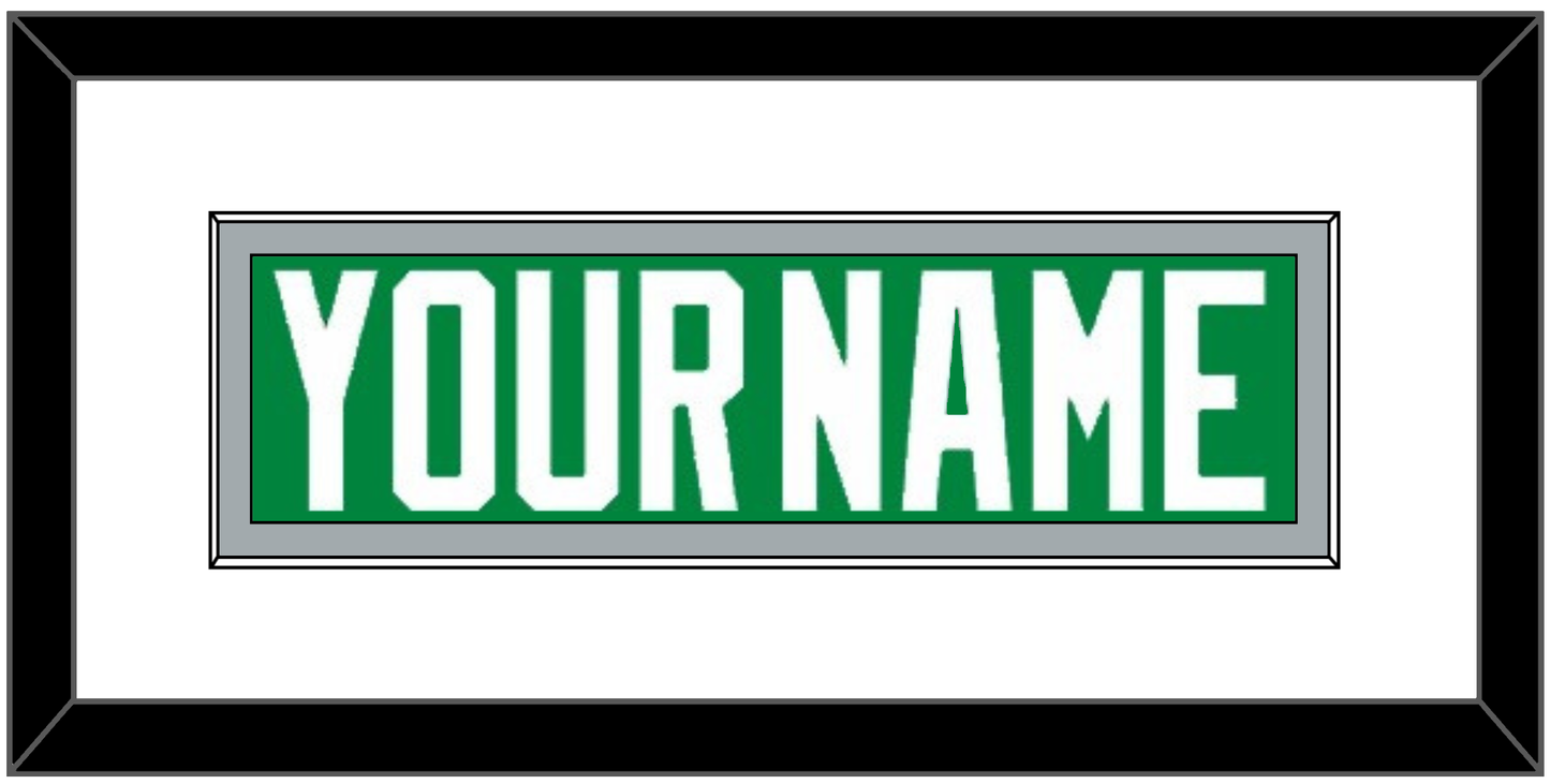 Dallas Nameplate - Home Green - Essential Tier 2