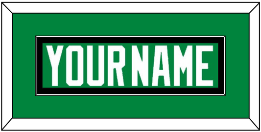 Dallas Nameplate - Home Green - Essential Tier 3