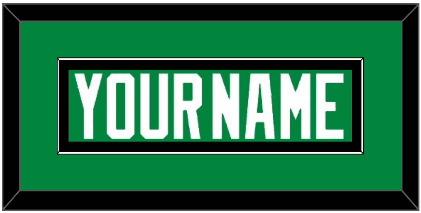 Dallas Nameplate - Home Green - Essential Tier 3