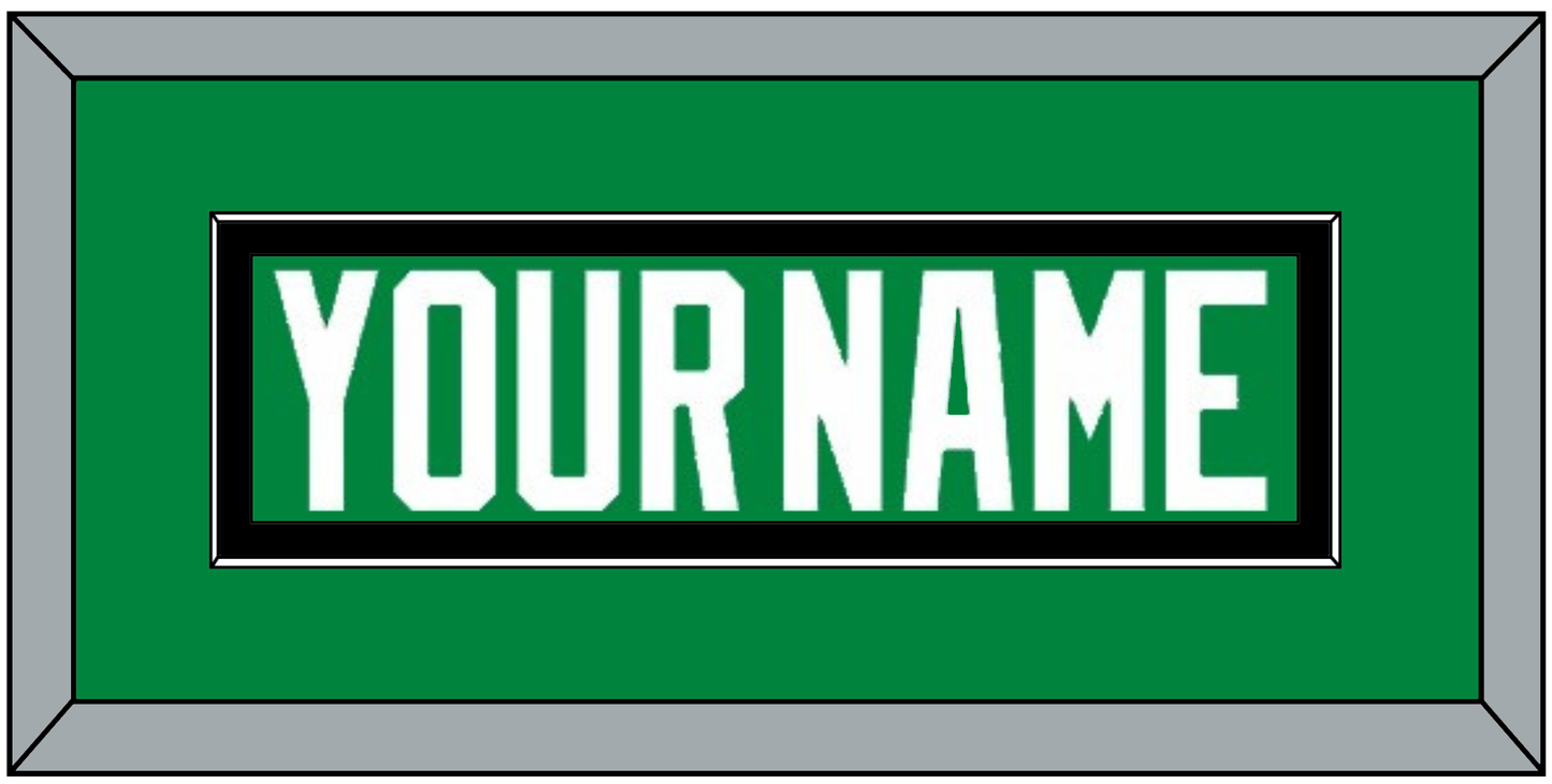 Dallas Nameplate - Home Green - Essential Tier 3