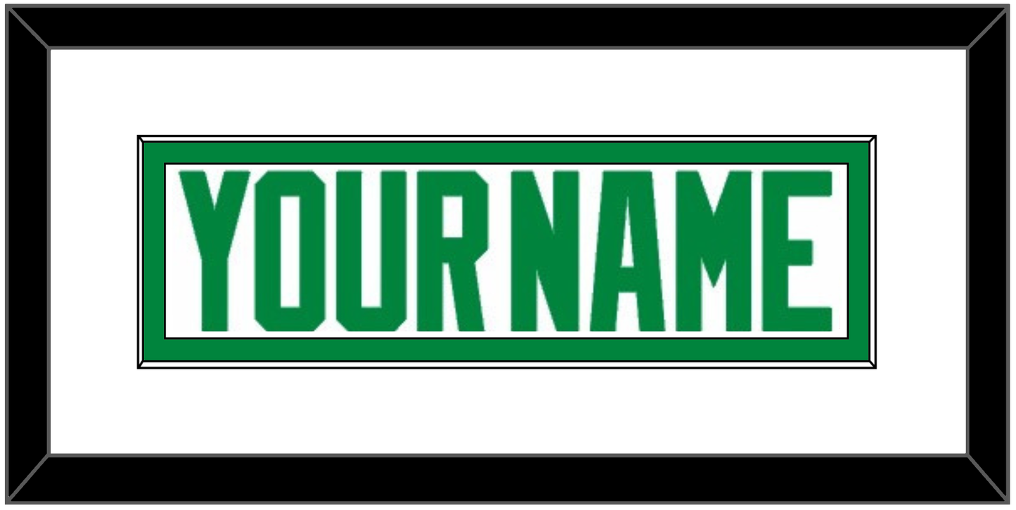 Dallas Nameplate - Road White - Essential Tier 1