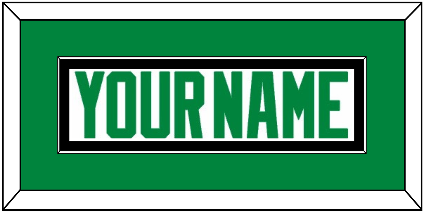 Dallas Nameplate - Road White - Essential Tier 2
