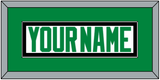 Dallas Nameplate - Road White - Single Mat 2