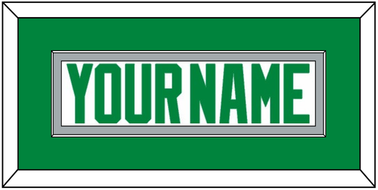 Dallas Nameplate - Road White - Essential Tier 3