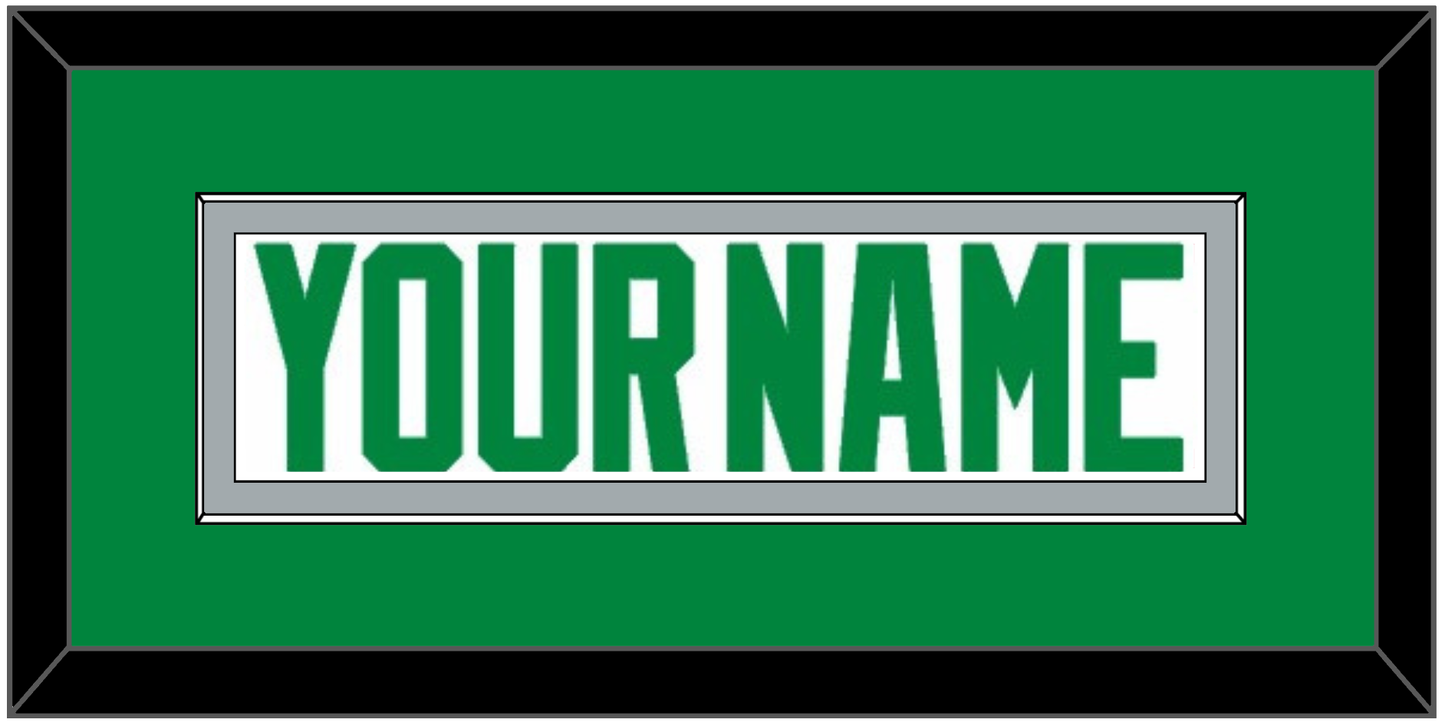 Dallas Nameplate - Road White - Essential Tier 3