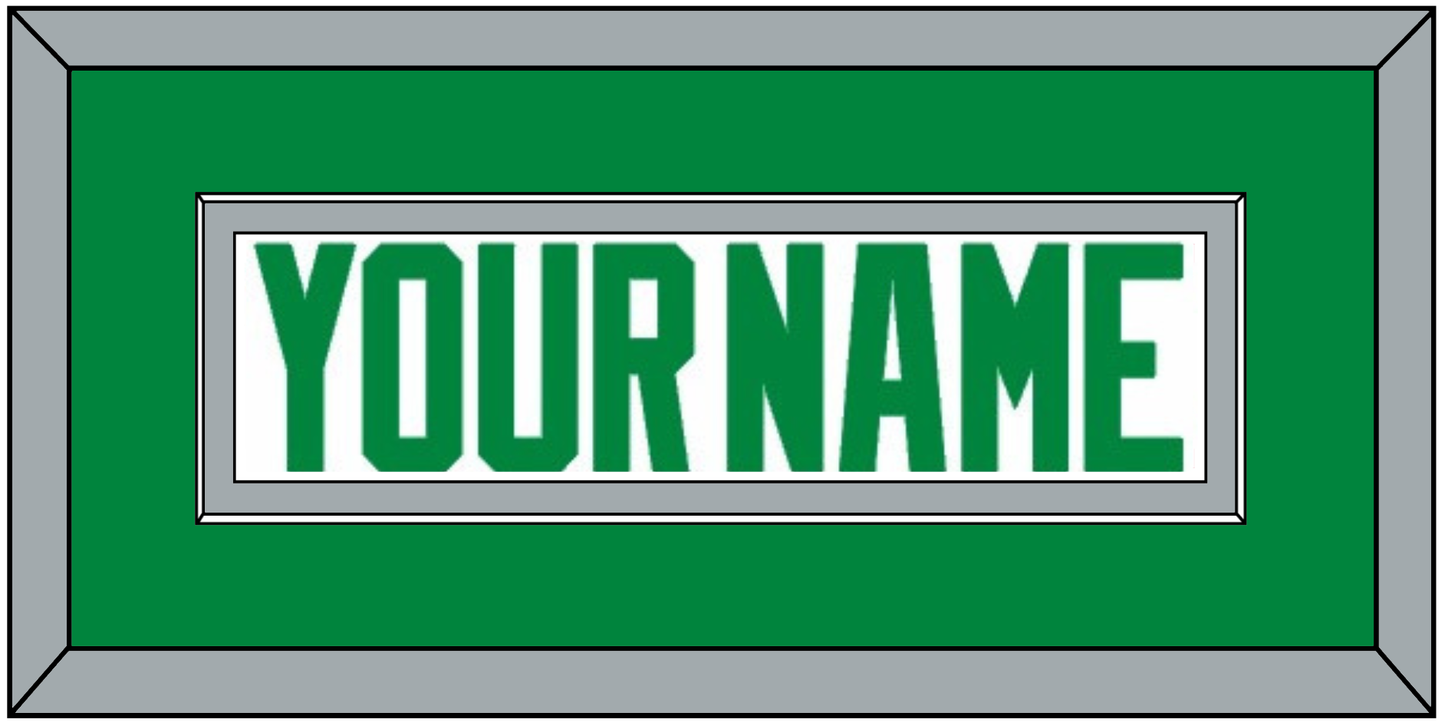 Dallas Nameplate - Road White - Essential Tier 3
