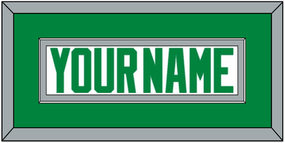 Dallas Nameplate - Road White - Essential Tier 3